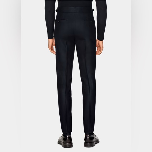 SUIT SUPPLY HAVANA DOUBLE BREASTED NAVY SUIT - Picture 5 of 15